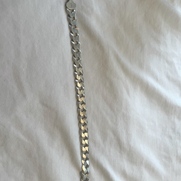 Miabella 925 Sterling Silver Men’s Bracelet - Picture 2 of 7